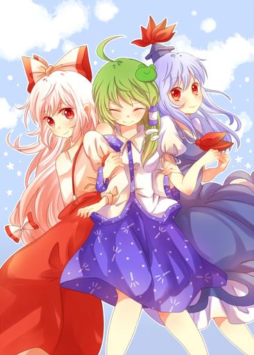 Touhou Project 08: Imperishable Night - Санаэ Котия. Краткая биография [перевод и фан-арт]